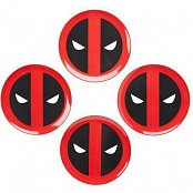 Marvel Plates 4-Pack Deadpool Icon