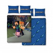 Minecraft Duvet Set Reversible Good Guys 200 x 200 cm / 48 x 74 cm