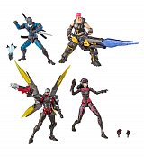 Overwatch Ultimates Action Figures 4-Pack Carbon Fiber 15 cm --- DAMAGED PACKAGING
