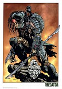 Predator Art Print Comic 42 x 30 cm