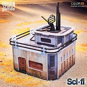 Sci-fi ColorED Miniature Gaming Model Kit 28 mm Port Comms Station