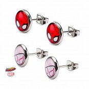 Spider-Man Earrings Set Spider-Gwen