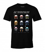 Star Wars The Mandalorian T-Shirt Bounty Hunter Helmets