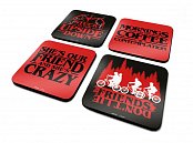 Stranger Things Coaster 4-Pack Phrases