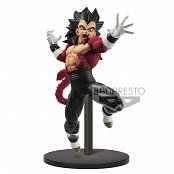 Super Dragon Ball Heroes PVC Statue Super Saiyan 4 Vegeta Xeno 9th Anniversary 17 cm