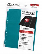 Ultimate Guard 18-Pocket Pages Side-Loading Petrol Blue (10)