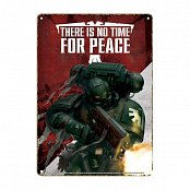 Warhammer Cínová cedule Propaganda 21 x 15 cm