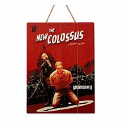 Wolfenstein WoodArts 3D dřevěný plakát The New Colossus 30 x 40 cm
