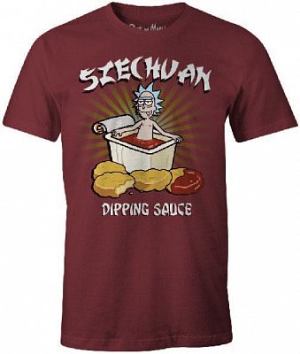 Rick and Morty T-Shirt Szechuan Dipping Sauce