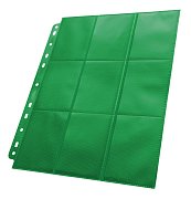 Ultimate Guard 18-Pocket Pages Side-Loading Green (50)