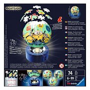 3D puzzle noční světlo Ball Minions 2