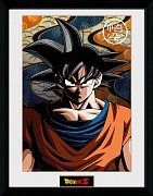 Dragonball Z Zarámovaný plakát Son Goku 45 x 34 cm