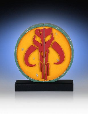 Star Wars Bookends Mandalorian Logo 11 cm