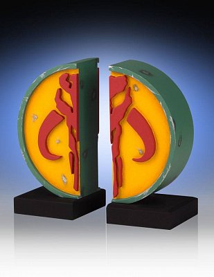 Star Wars Bookends Mandalorian Logo 11 cm