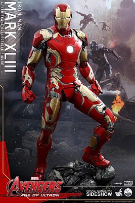 Avengers Age of Ultron QS Series Akčnífigur 1/4 Iron Man Mark XLIII 49 cm