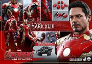 Avengers Age of Ultron QS Series Akčnífigur 1/4 Iron Man Mark XLIII 49 cm