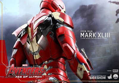 Avengers Age of Ultron QS Series Akčnífigur 1/4 Iron Man Mark XLIII 49 cm