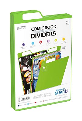 Ultimate Guard Premium Komiksová kniha Dividers Green (25)