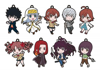 A Certain Magical Index III Nendoroid Plus Rubber Keychain 9-Pack 6 cm