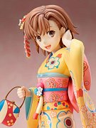 A Certain Scientific Railgun T PVC Socha 1/7 Mikoto Misaka Furisode Verze 24 cm