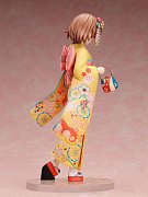 A Certain Scientific Railgun T PVC Socha 1/7 Mikoto Misaka Furisode Verze 24 cm