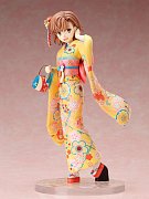 A Certain Scientific Railgun T PVC Socha 1/7 Mikoto Misaka Furisode Verze 24 cm