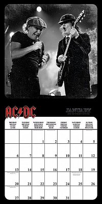 AC/DC Calendar 2020