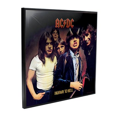 AC/DC Crystal Clear Obraz Highway to Hell 32 x 32 cm