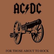 AC/DC Zarámovaný plakát, For Those About To Rock 40 x 40 cm