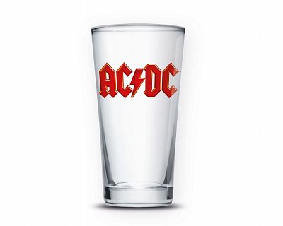 AC/DC Pint Glass Logo