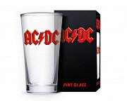 AC/DC Pint Glass Logo
