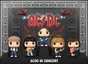 AC/DC POP! Moments DLX Vinyl Figure 5-Pack AC/DC in Concert 9 cm