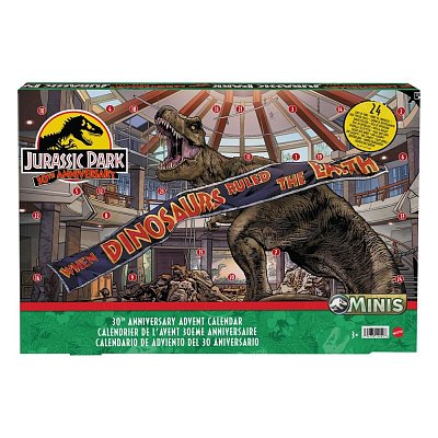 Adventní kalendář Jurassic Park Minis k 30. výročí