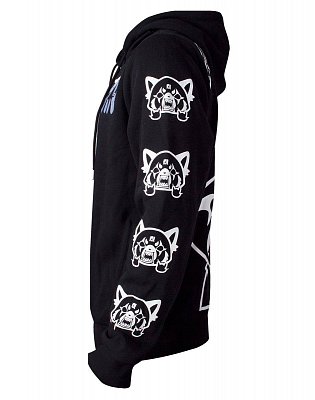 Aggretsuko Hooded Sweater Sleeve Faces