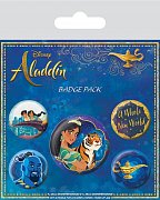 Aladdin Pin Badges 5-Pack A Whole New World