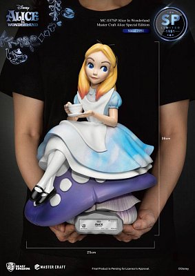 Alice In Wonderland Master Craft Statue Alice Special Edition 36 cm