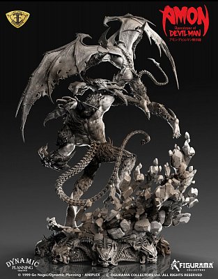 Amon The Apocalypse of Devilman Elite Exclusive Statue 1/4 Devilman vs Amon by Caleb Nefzen 76 cm