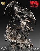 Amon The Apocalypse of Devilman Elite Exclusive Statue 1/4 Devilman vs Amon by Caleb Nefzen 76 cm