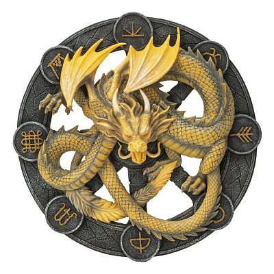 Anne Stokes Plaque Imbolic Dragon 32 cm