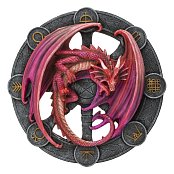 Anne Stokes Plaque Lammas Dragon 32 cm