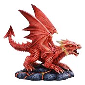 Anne Stokes Statue Fire Dragon Wyrmling 12 cm  - Damaged packaging