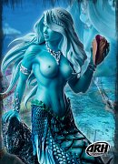 ARH ComiX Statue 1/4 Sharleze The Mermaid Blue Skin 53 cm