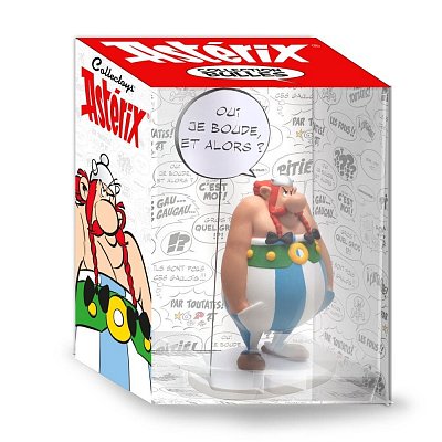 Asterix Collectoys Comics Speech Statue Obelix Yes I am grumpy, so what? 18 cm *French Version*