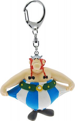 Asterix klíčenka  Obelix holding his pants 13 cm