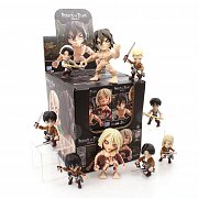 Attack on Titan akční Vinyl Mini figurka s 8 cm Wave 1 Display (12)