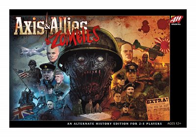 Avalon Hill Board Game Axis & Allies & Zombies english