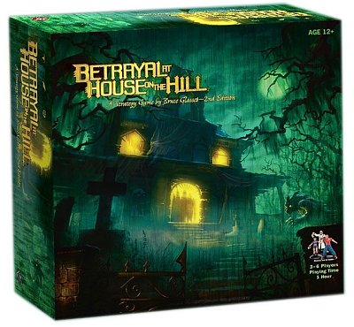Avalon Hill Board Game Betrayal at House on the Hill 2nd Edition english --- DAMAGED PACKAGING