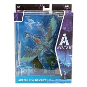 Avatar W.O.P Deluxe Large Action Figures Jake Sully & Banshee