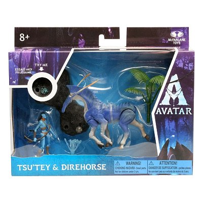 Avatar W.O.P Deluxe Medium Action Figures Tsu'tey & Direhorse