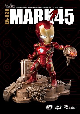 Avengers Age of Ultron Egg Attack socha Iron Man Mark XLV Battle Ver. 21 cm